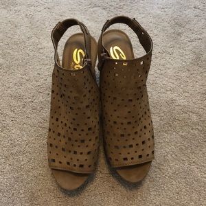 NWOT Sbicca Vintage Collection Wedge Heels